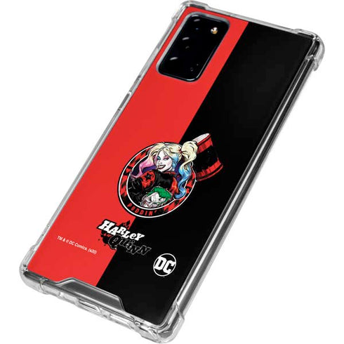 DC Comics Harley Quinn Puddin Galaxy Note20 5G Clear Case