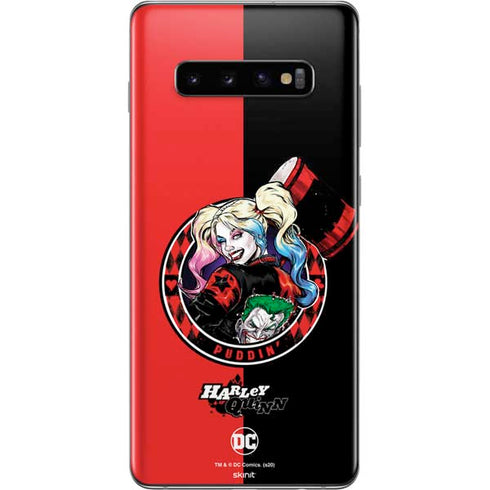 DC Comics Harley Quinn Puddin Galaxy S10 Plus Skin