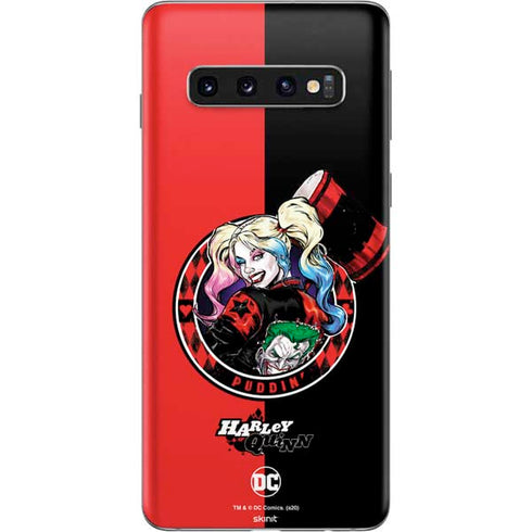 DC Comics Harley Quinn Puddin Galaxy S10 Skin