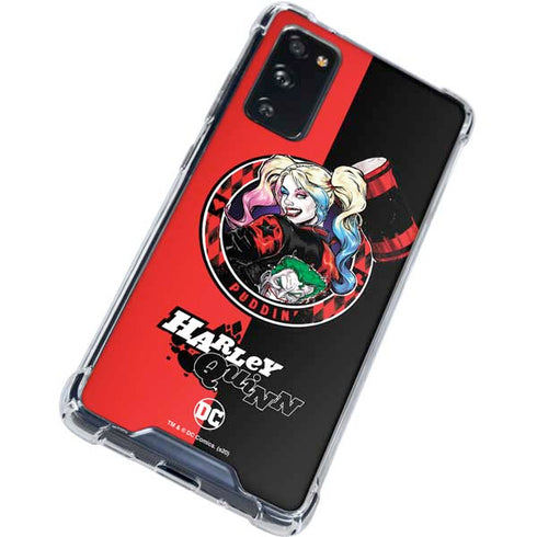 DC Comics Harley Quinn Puddin Galaxy S20 FE Clear Case
