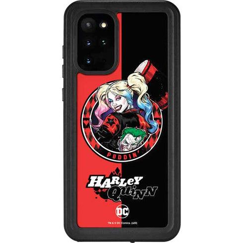 DC Comics Harley Quinn Puddin Galaxy S20 Plus Waterproof Case