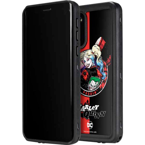 DC Comics Harley Quinn Puddin Galaxy S20 Plus Waterproof Case