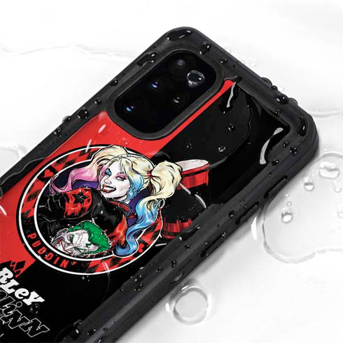 DC Comics Harley Quinn Puddin Galaxy S20 Plus Waterproof Case