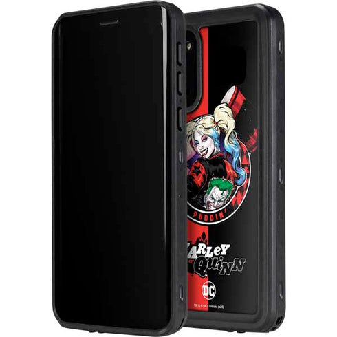 DC Comics Harley Quinn Puddin Galaxy S20 Waterproof Case