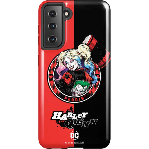 DC Comics Harley Quinn Puddin Galaxy S21 5G Pro Case