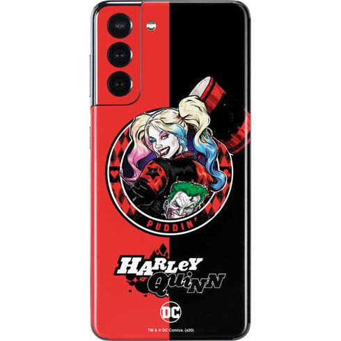 DC Comics Harley Quinn Puddin Galaxy S21 5G Skin