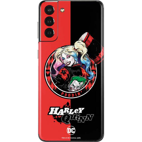 DC Comics Harley Quinn Puddin Galaxy S21 Plus 5G Skin