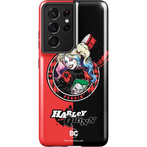 DC Comics Harley Quinn Puddin Galaxy S21 Ultra 5G Pro Case