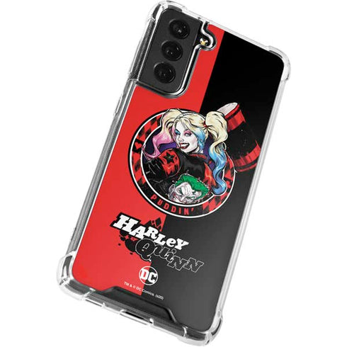DC Comics Harley Quinn Puddin Galaxy S22 Plus Clear Case