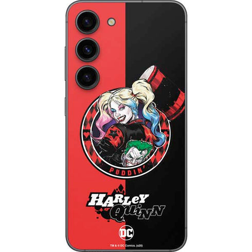 DC Comics Harley Quinn Puddin Galaxy S23 Skin