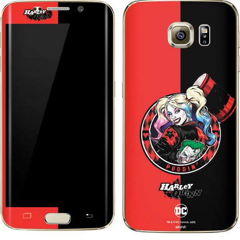 DC Comics Harley Quinn Puddin Galaxy S7 Edge Skin