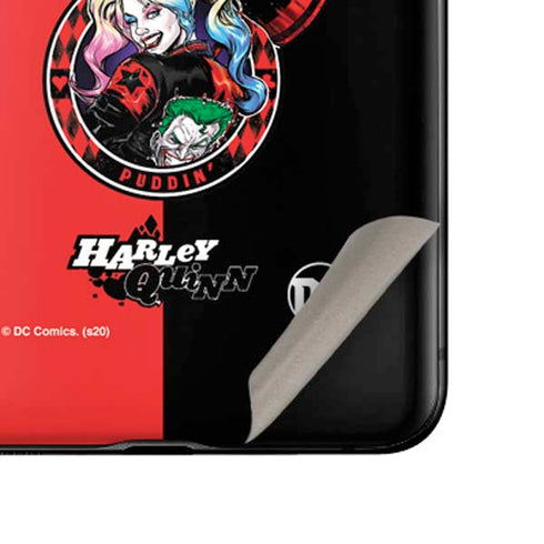 DC Comics Harley Quinn Puddin Galaxy Z Flip Skin