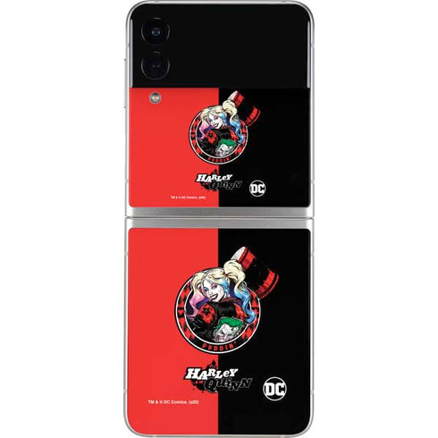 DC Comics Harley Quinn Puddin Galaxy Z Flip3 5G Skin