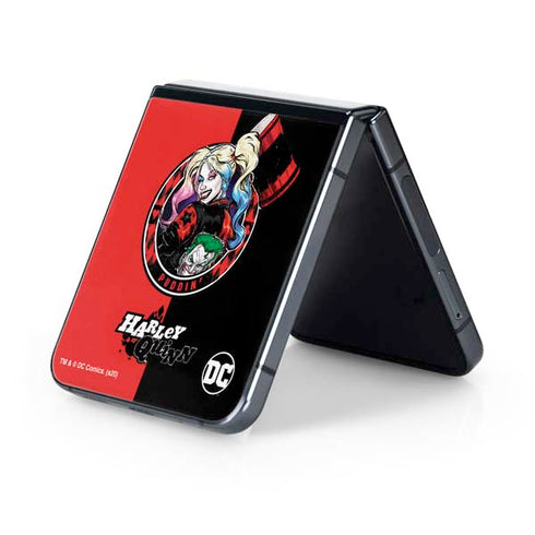 DC Comics Harley Quinn Puddin Galaxy Z Flip5 5G Skin
