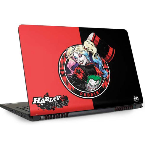 DC Comics Harley Quinn Puddin Dell Inspiron Skin