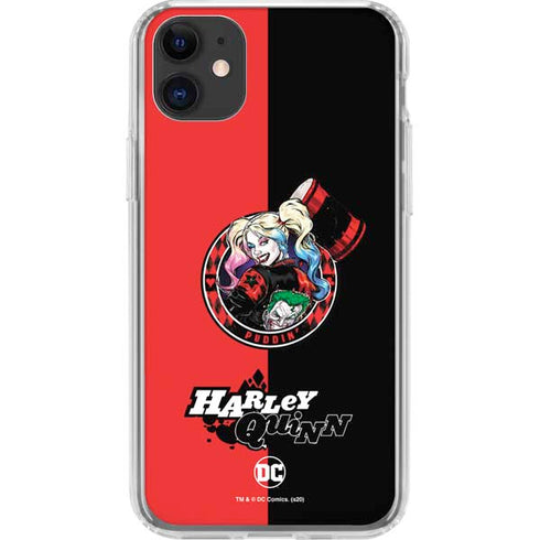 DC Comics Harley Quinn Puddin iPhone 11 Clear Case