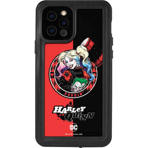 DC Comics Harley Quinn Puddin iPhone 12 Pro Waterproof Case