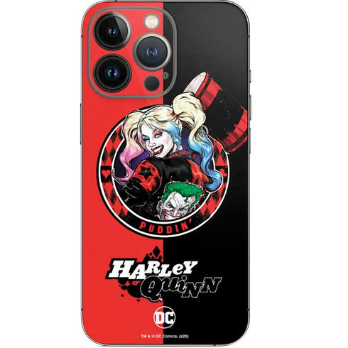DC Comics Harley Quinn Puddin iPhone 13 Pro Skin
