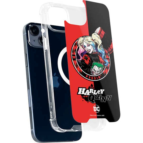 DC Comics Harley Quinn Puddin iPhone 15 Plus MagSafe Case
