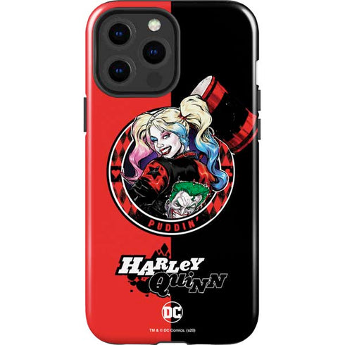 DC Comics Harley Quinn Puddin iPhone 15 Pro Max Impact Case