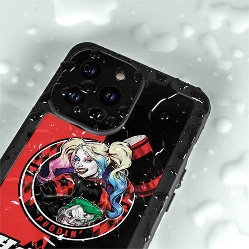 DC Comics Harley Quinn Puddin iPhone 14 Pro Max Waterproof Case