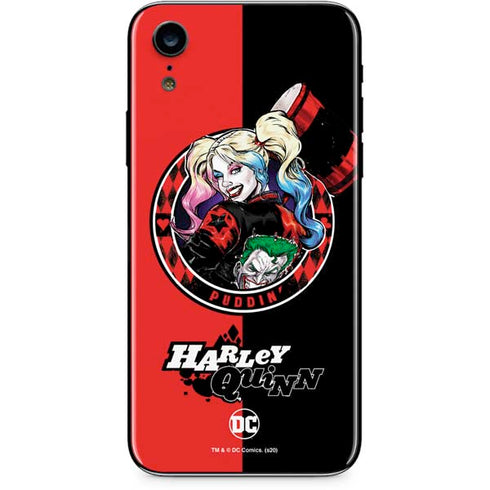 DC Comics Harley Quinn Puddin iPhone XR Skin