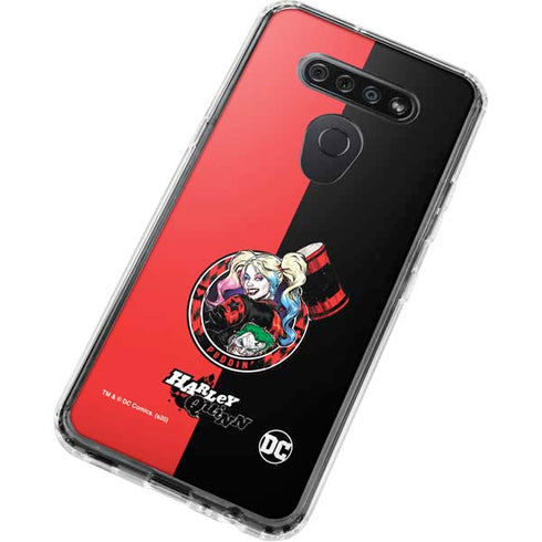 DC Comics Harley Quinn Puddin LG K51/Q51 Clear Case