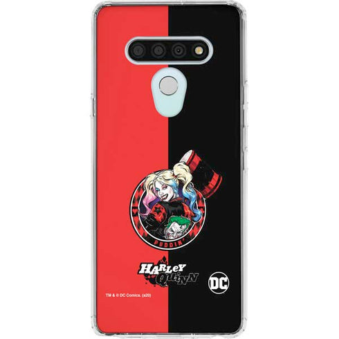 DC Comics Harley Quinn Puddin LG Stylo 6 Clear Case
