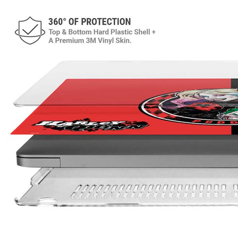 DC Comics Harley Quinn Puddin MacBook Pro 16in (2021-25) Case plus Skin
