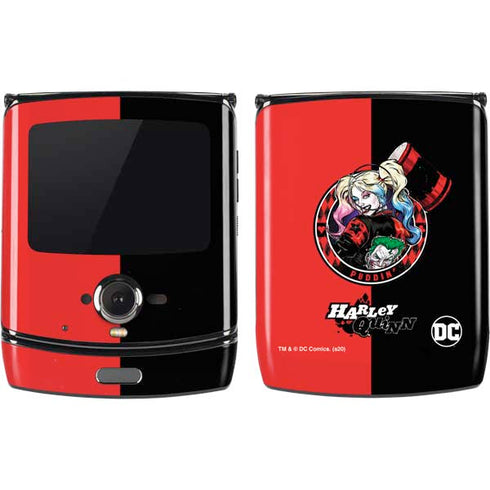 DC Comics Harley Quinn Puddin Motorola RAZR Skin