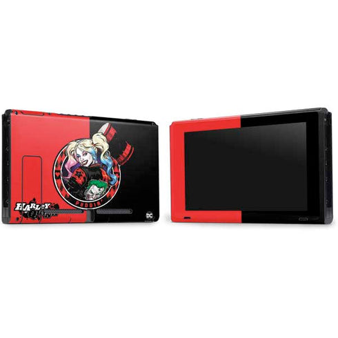 DC Comics Harley Quinn Puddin Nintendo Switch Bundle Skin