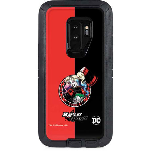 DC Comics Harley Quinn Puddin Otterbox Defender Galaxy Skin