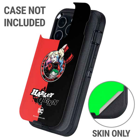DC Comics Harley Quinn Puddin Otterbox Defender iPhone Skin