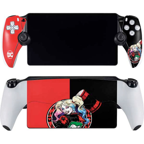 DC Comics Harley Quinn Puddin PlayStation Portal Remote Player Skin