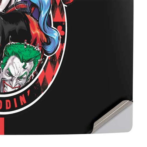 DC Comics Harley Quinn Puddin PS5 Console Skin