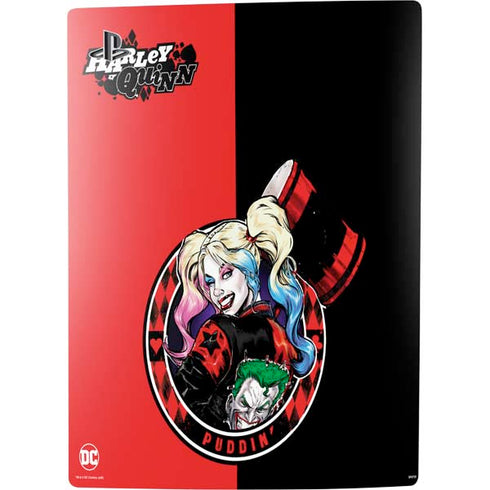 DC Comics Harley Quinn Puddin PS5 Digital Edition Console Skin