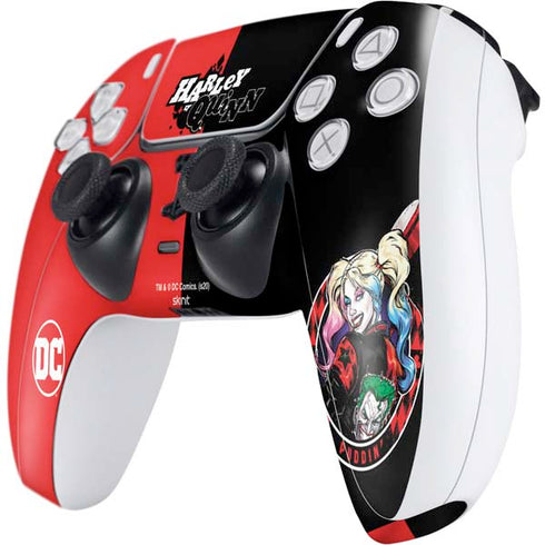 DC Comics Harley Quinn Puddin PS5 Controller Skin