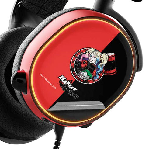 DC Comics Harley Quinn Puddin SteelSeries Arctis 3 Skin