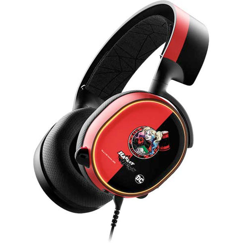 DC Comics Harley Quinn Puddin SteelSeries Arctis 5 Skin