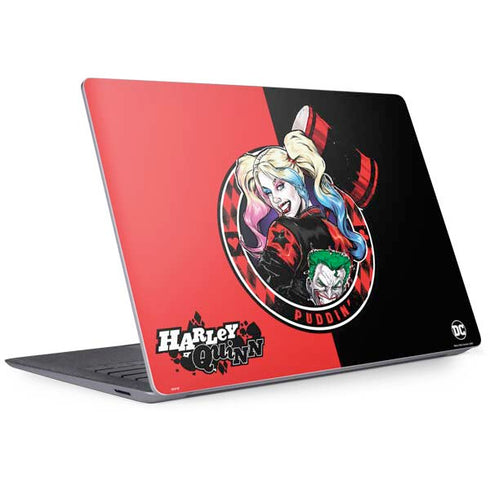 DC Comics Harley Quinn Puddin Surface Laptop 3 13.5in Skin