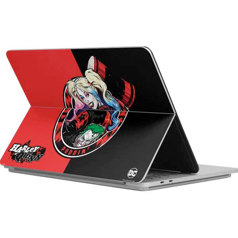 DC Comics Harley Quinn Puddin Surface Laptop Studio Skin
