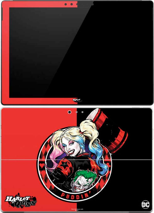 DC Comics Harley Quinn Puddin Surface Pro (2017) Skin