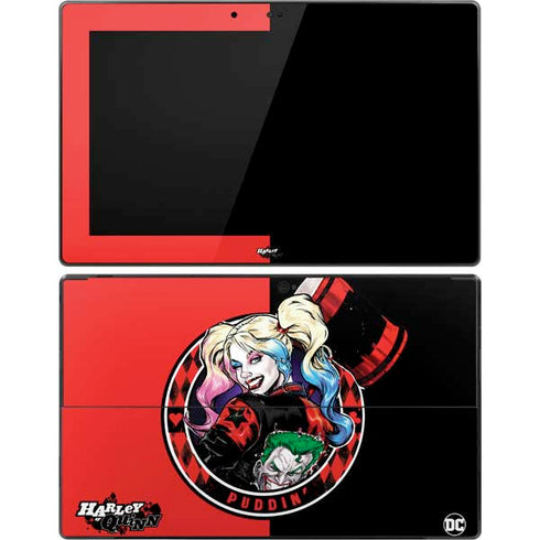 DC Comics Harley Quinn Puddin Surface Pro Tablet Skin