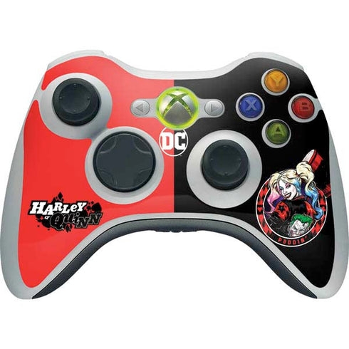 DC Comics Harley Quinn Puddin Xbox 360 Wireless Controller Skin
