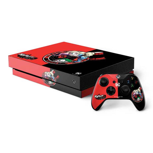 DC Comics Harley Quinn Puddin Xbox One X Bundle Skin