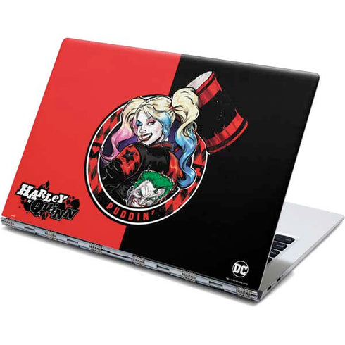 DC Comics Harley Quinn Puddin Yoga 910 2-in-1 14in Touch-Screen Skin
