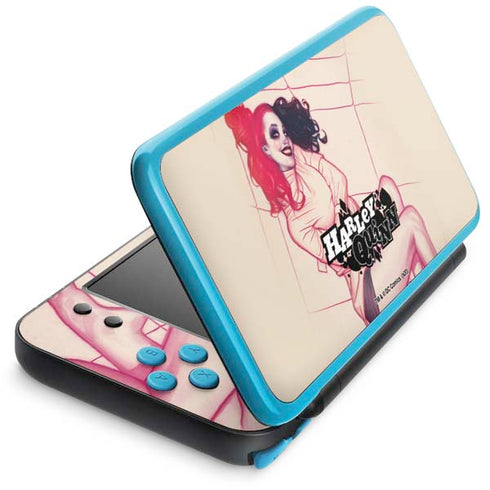 DC Comics Harley Quinn The Hottest of the City Cover New 52 Vol 1 Nintendo 2DS XL (2017) Skin