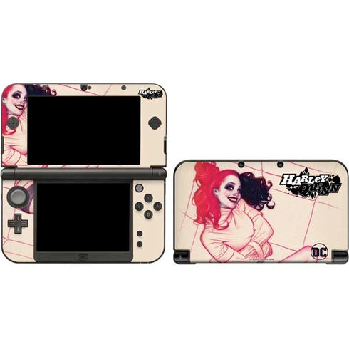 DC Comics Harley Quinn The Hottest of the City Cover New 52 Vol 1 3DS XL 2015 Skin