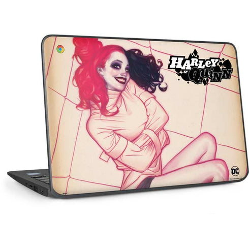 DC Comics Harley Quinn The Hottest of the City Cover New 52 Vol 1 HP Chromebook Skin