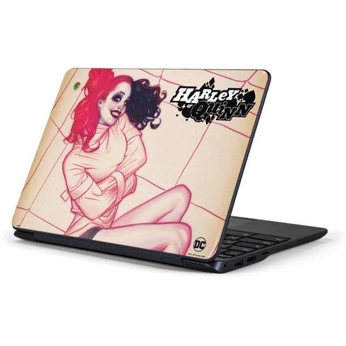 DC Comics Harley Quinn The Hottest of the City Cover New 52 Vol 1 Samsung Chromebook Skin